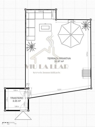 Piso en venta en Els Molins en Mataró