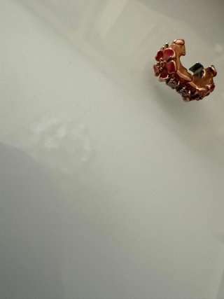 Pandora Charm Flores Rosas Oro