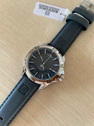 Reloj Naviforce Hombre Azul y Plateado