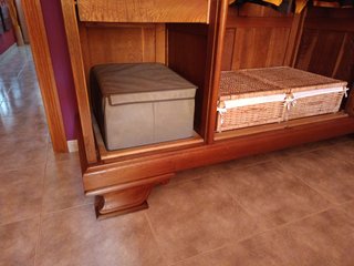 Armario ropero antiguo madera maciza
