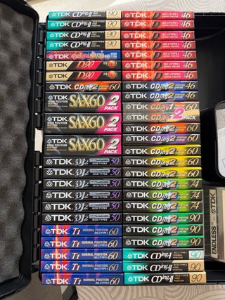 TDK SA-X C60 - Pack 2 Casetes