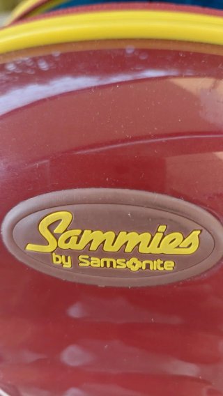Maleta Infantil Sammies by Samsonite Roja y Amaril