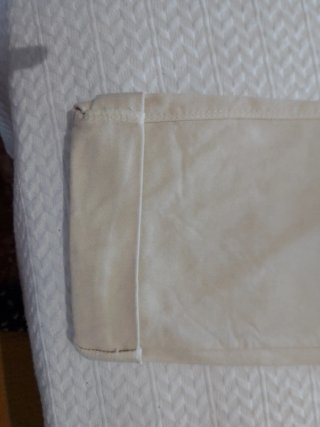 Pantalón beige cintura elástica