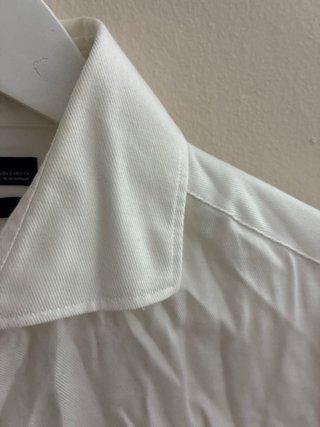 Camisa Michael Blanca Talla S Manga Larga