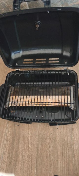 Barbacoa Portátil Gas/Butano Negra
