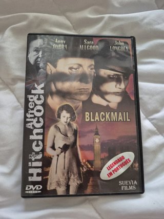 DVD Blackmail Alfred Hitchcock