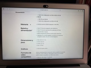 MacBook Air Apple Plata