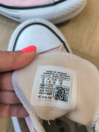 Converse niña rosa talla 35