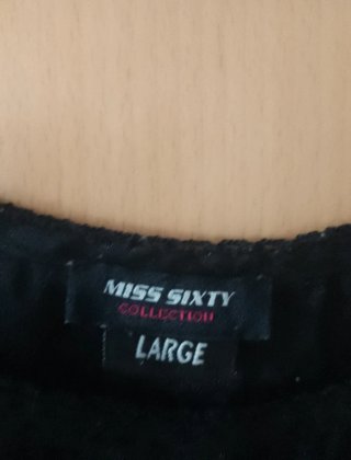 Vestido Miss Sixty Negro