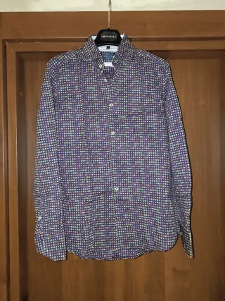 Camicia  Uomo Fantasia Multicolor Taglia S