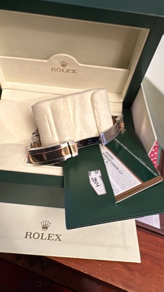 Rolex Submariner Acero y Oro Cerámico Azul