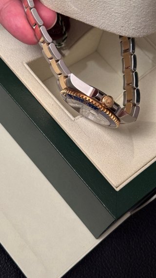 Rolex Submariner Acero y Oro Cerámico Azul 40 mm