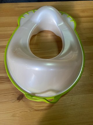 Adaptador WC Infantil Rival Verde Blanco