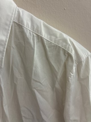 Camisa Mango M Larga Blanca Talla M