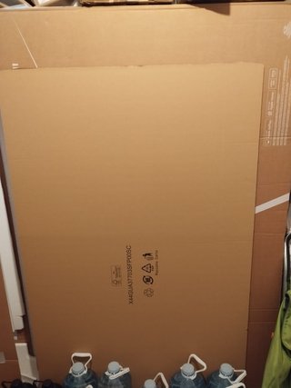 Caja grande TV 75 pulgadas