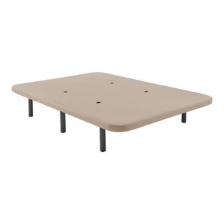 Base tapizada 150x200 5 barras muy fuerte 7 patas