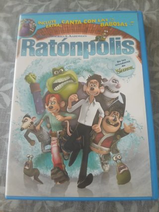 Ratónpolis DVD Película Animada Español