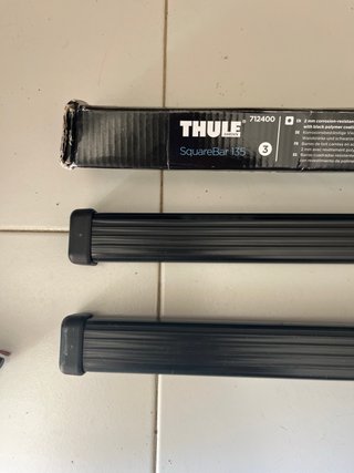 Barras de Techo Thule SquareBar 135 cm