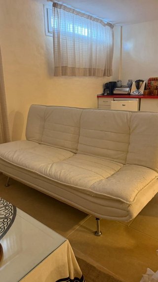 Sofá Cama 3 Plazas blanco