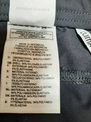 Pantalones deportivos Adidas negros