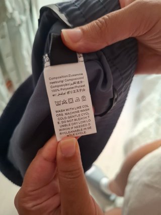 Pantalón jogger hombre azul