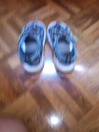Sandalias niño azul