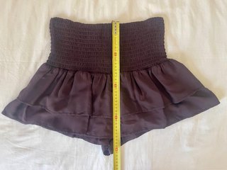 Falda Zara volantes cintura elástica Talla XL