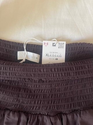 Falda Zara volantes cintura elástica Talla XL