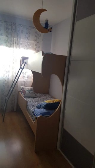 Cama litera infantil de madera