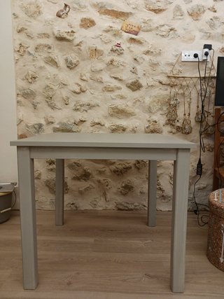 Mesas de tablero marino gris