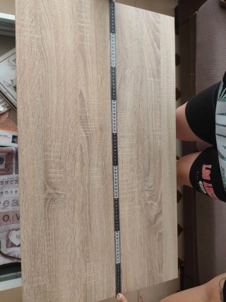 Sofá y mesa plegable madera