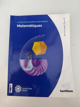 Matemàtiques aplicades a les Ciències Socials I...