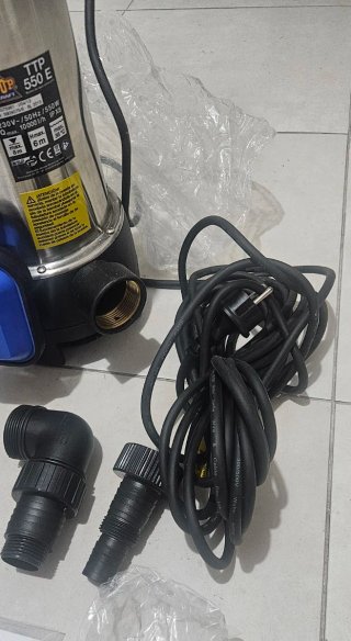 Bomba de agua sumergible Top Craft TTP 550 E