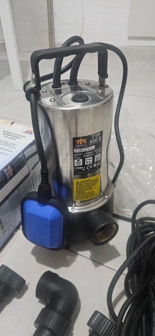 Bomba de agua sumergible Top Craft TTP 550 E