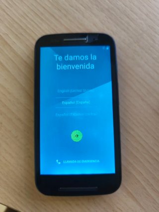 Motorola Moto E XT1021 Negro + Caja Original