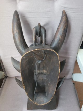 Máscara africana Senufo madera