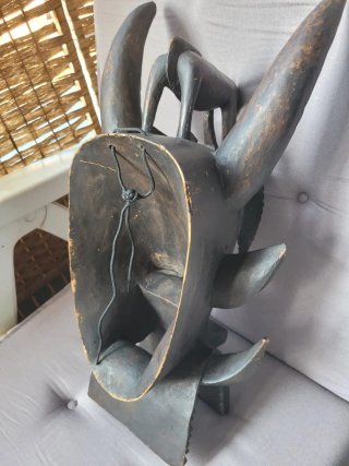 Máscara africana Senufo madera