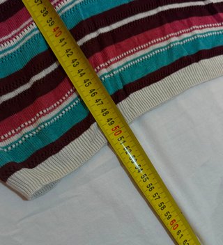 Polo maglia Wrangler righe multicolor taglia S