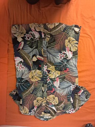 Camisa tropical Green Coast hombre – Talla 3M