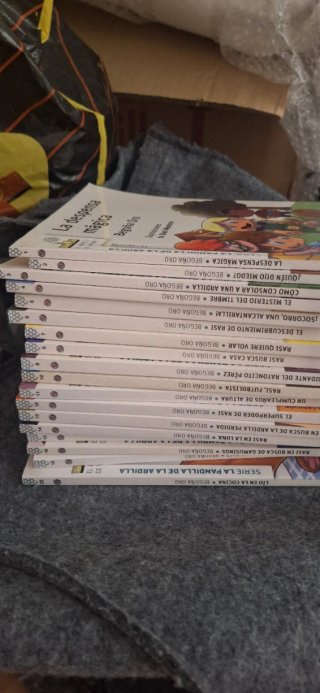 Colección libros infantiles La ardilla Rasi