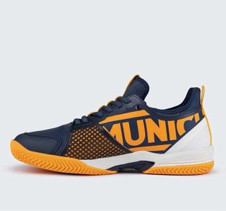 Zapatillas Munich Talla 38 Unisex Azul Naranja