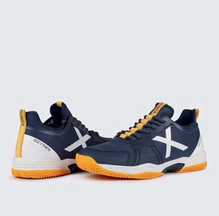 Zapatillas Munich Talla 38 Unisex Azul Naranja