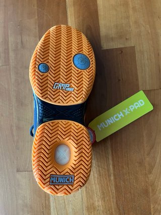 Zapatillas Munich Talla 38 Unisex Azul Naranja