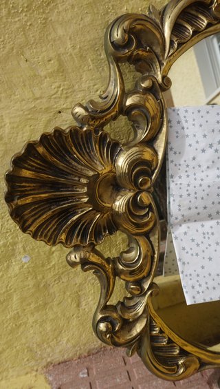 Espejo ornamentado Bronce Antiguo 87x66cm - 13kg