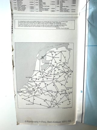 Mapa Carreteras Países Bajos
