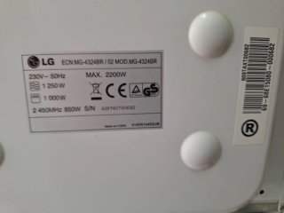 Microondas LG Grill WAVEDOM