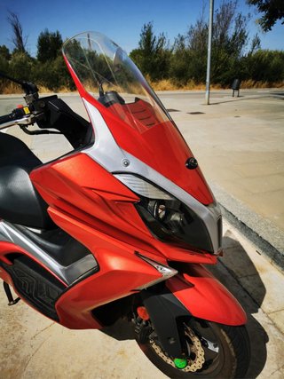 Kymco Super Dink 350 2017 Roja/Plata