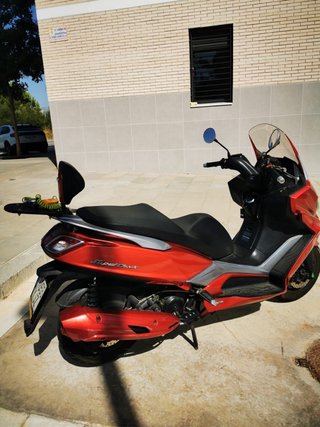 Kymco Super Dink 350 2017 Roja/Plata