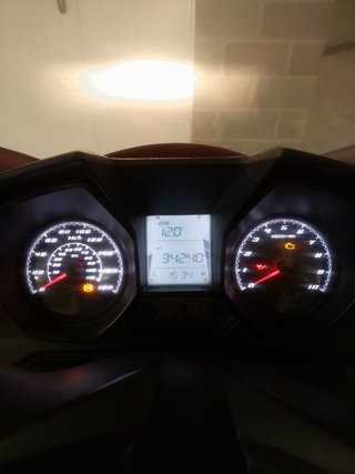 Kymco Super Dink 350 2017 Roja/Plata