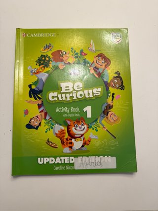 Libro ingles becurious 1 primaria